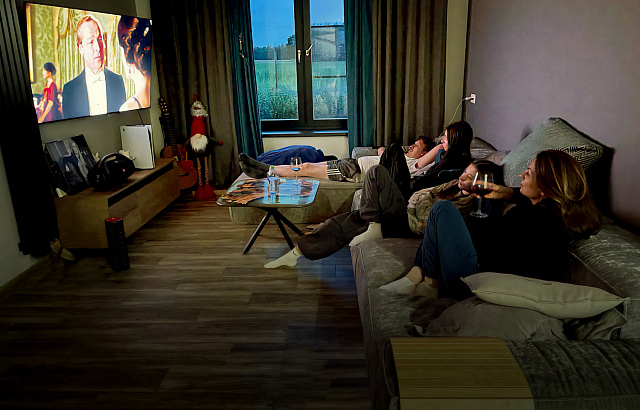 Модульный диван Фри Лаунж для большой семьи, для гостиной и домашнего кинотеатра